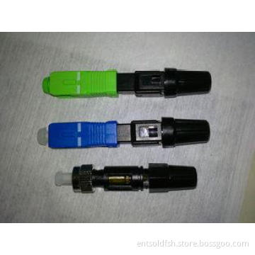 SC Fiber Optics Connector / Quick Assembly Connector